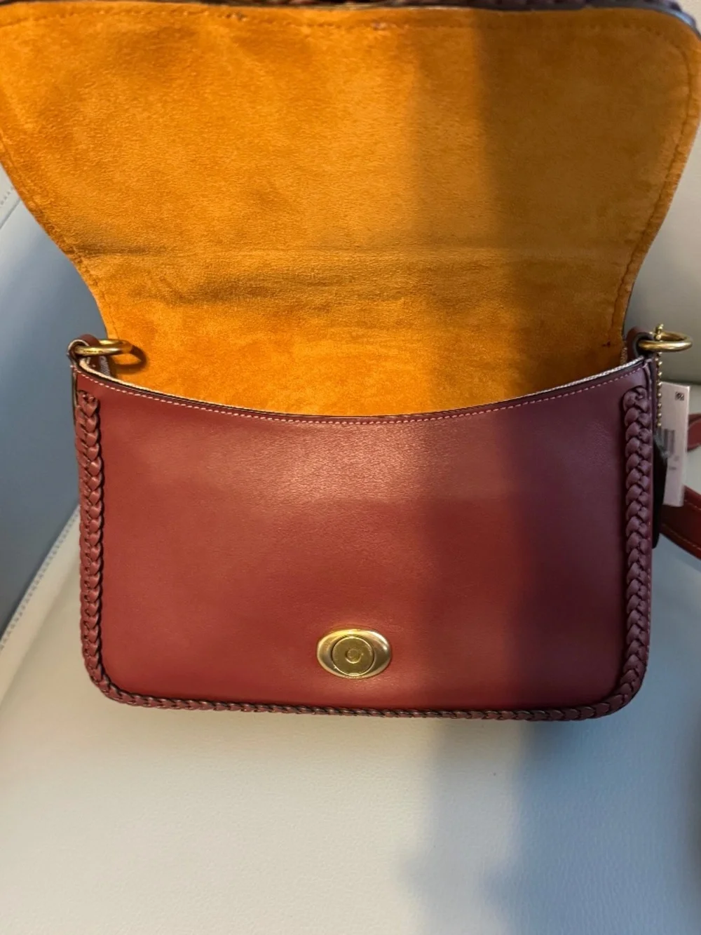 Coach Suede Soft Tabby and Wallet Braid Detail - Picture 10 of 16